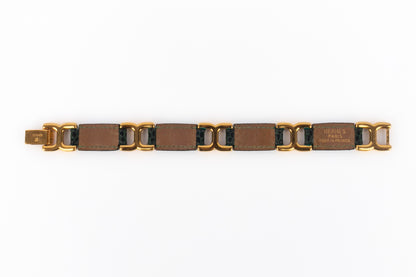 Bracelet en lézard Hermès