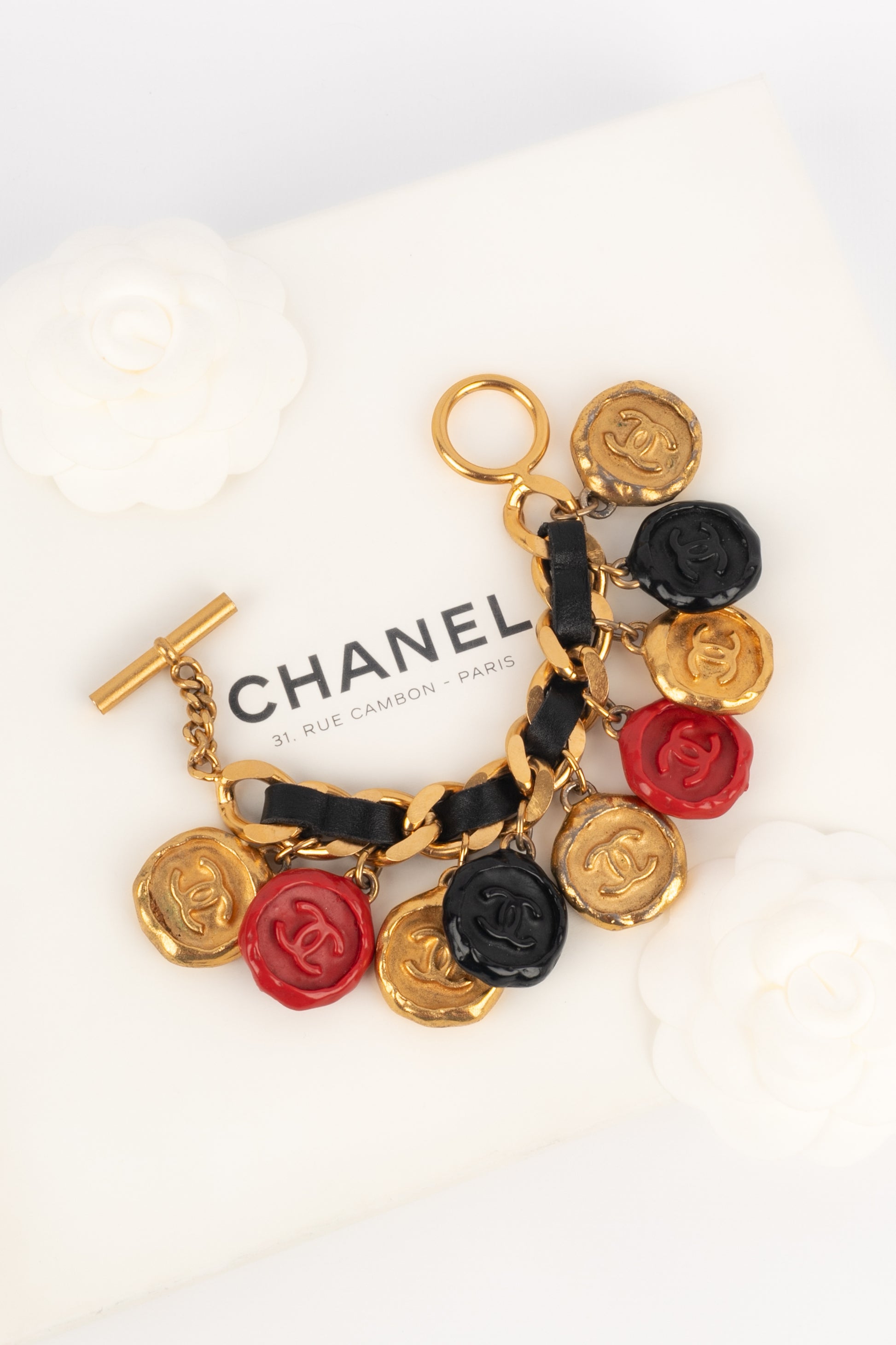 Bracelet breloques Chanel 1993