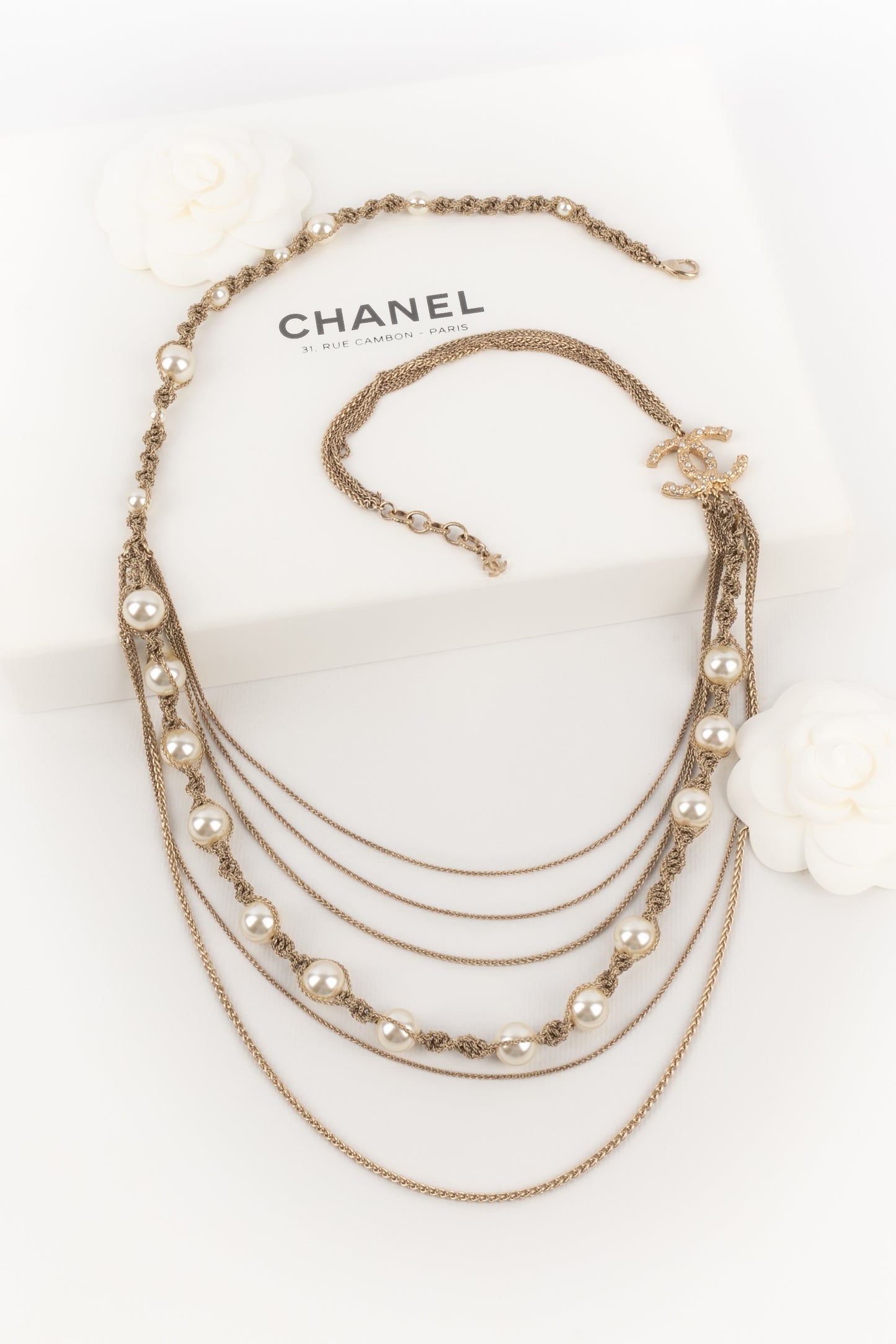 Collier cc Chanel 2018