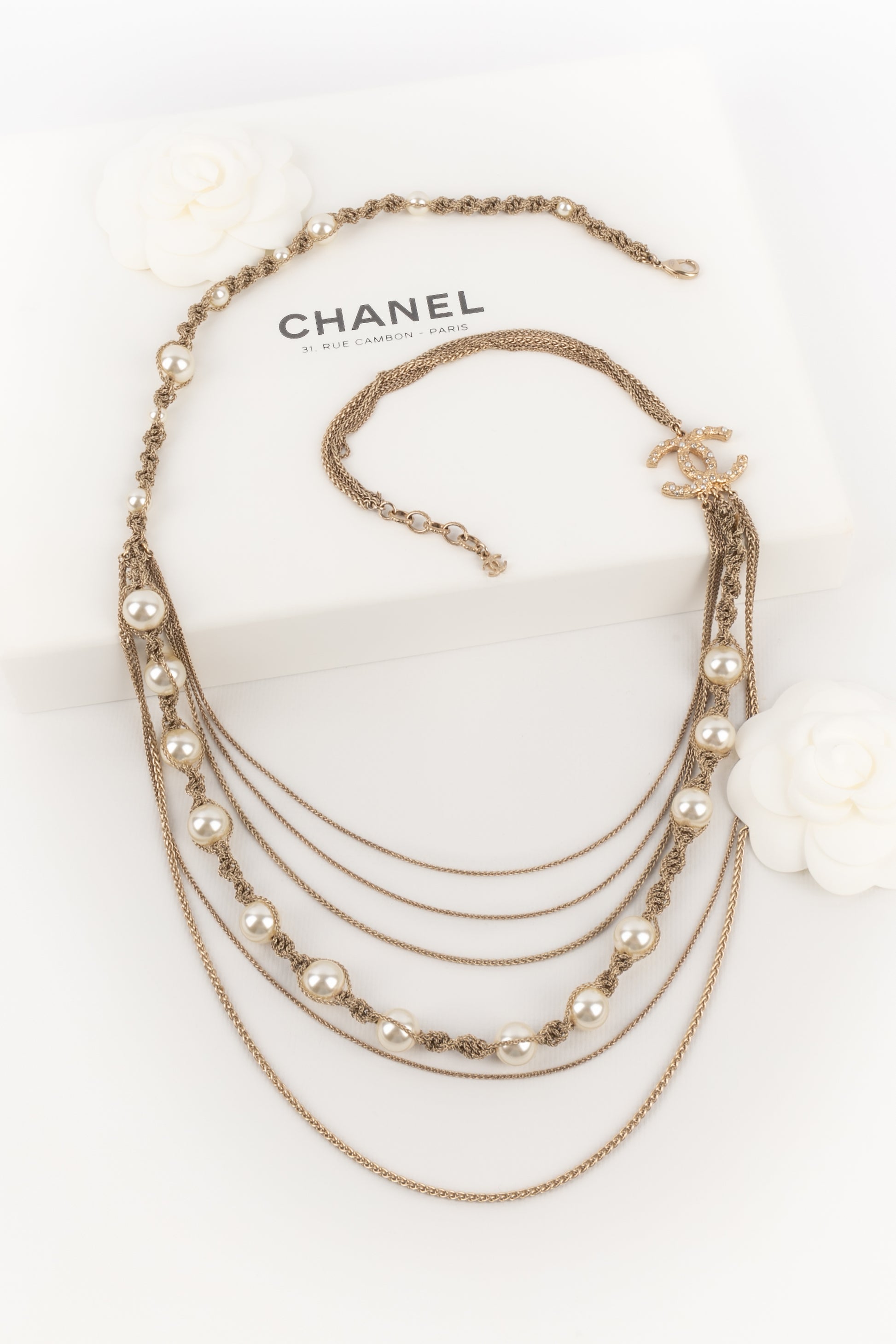 Collier cc Chanel 2018