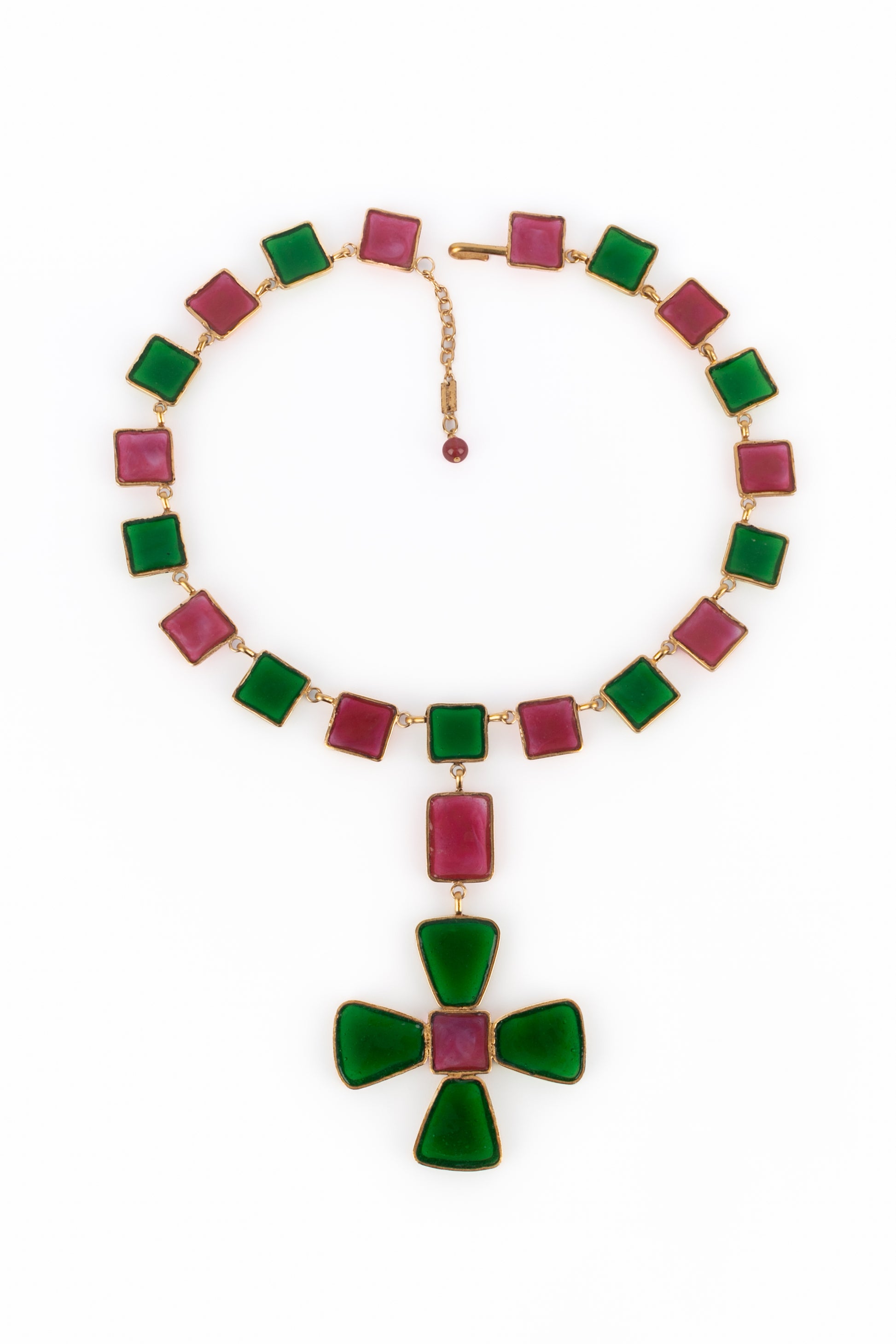 Collier croix Augustine