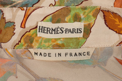 Chemise "Feuilles d'Automne" Hermès