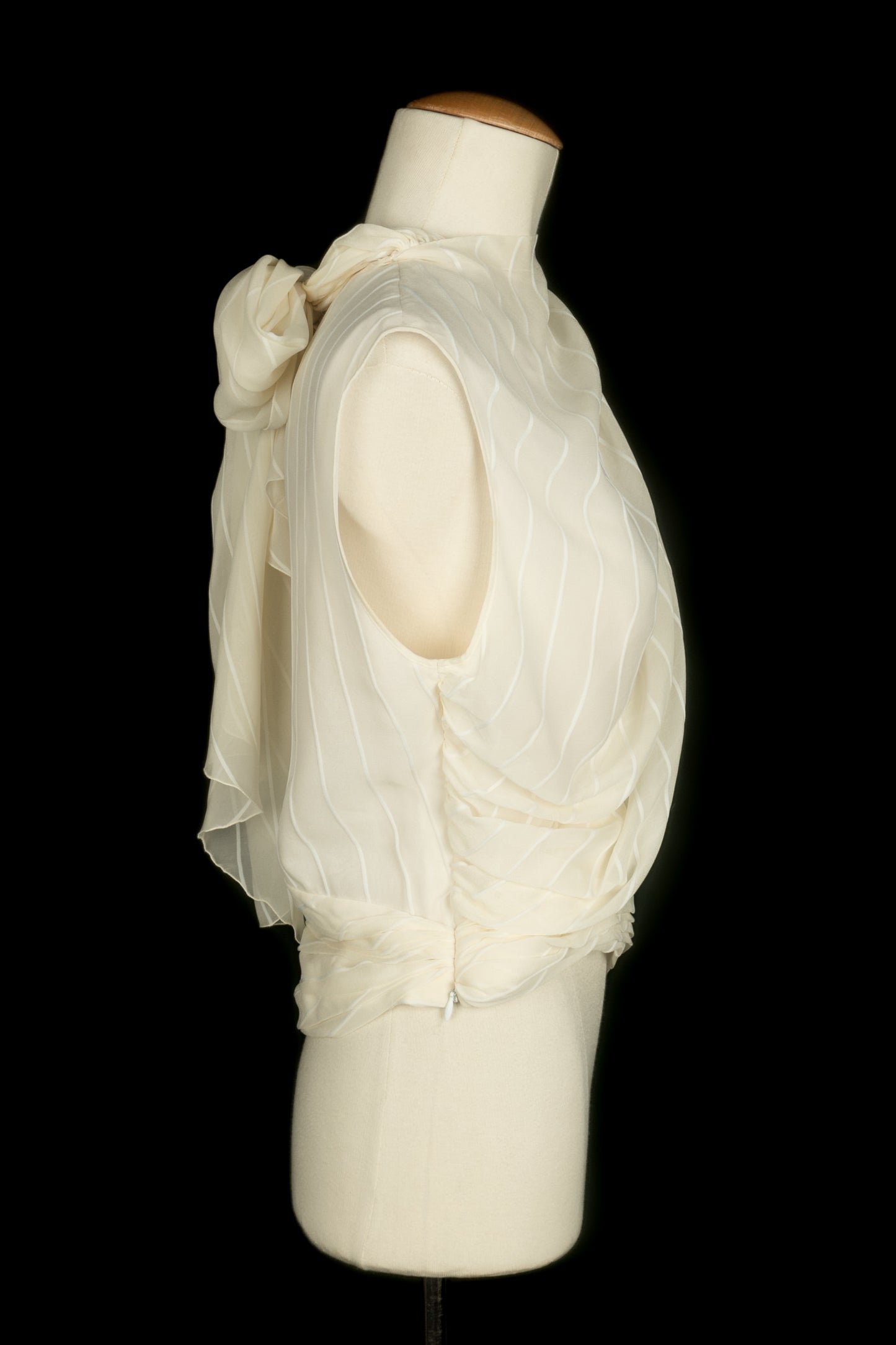 Haut en soie Christian Dior 