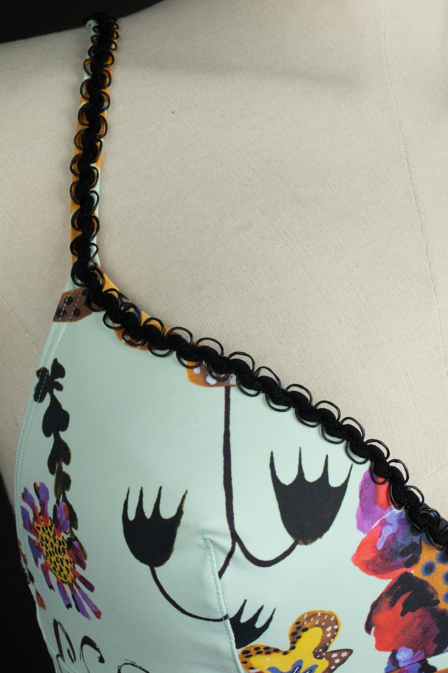 Maillot de bain fleuri Christian Lacroix