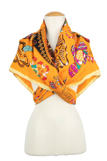 Foulard "En attendant Ulysse" Hermès