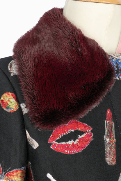 Manteau Alexander McQueen Automne 2015