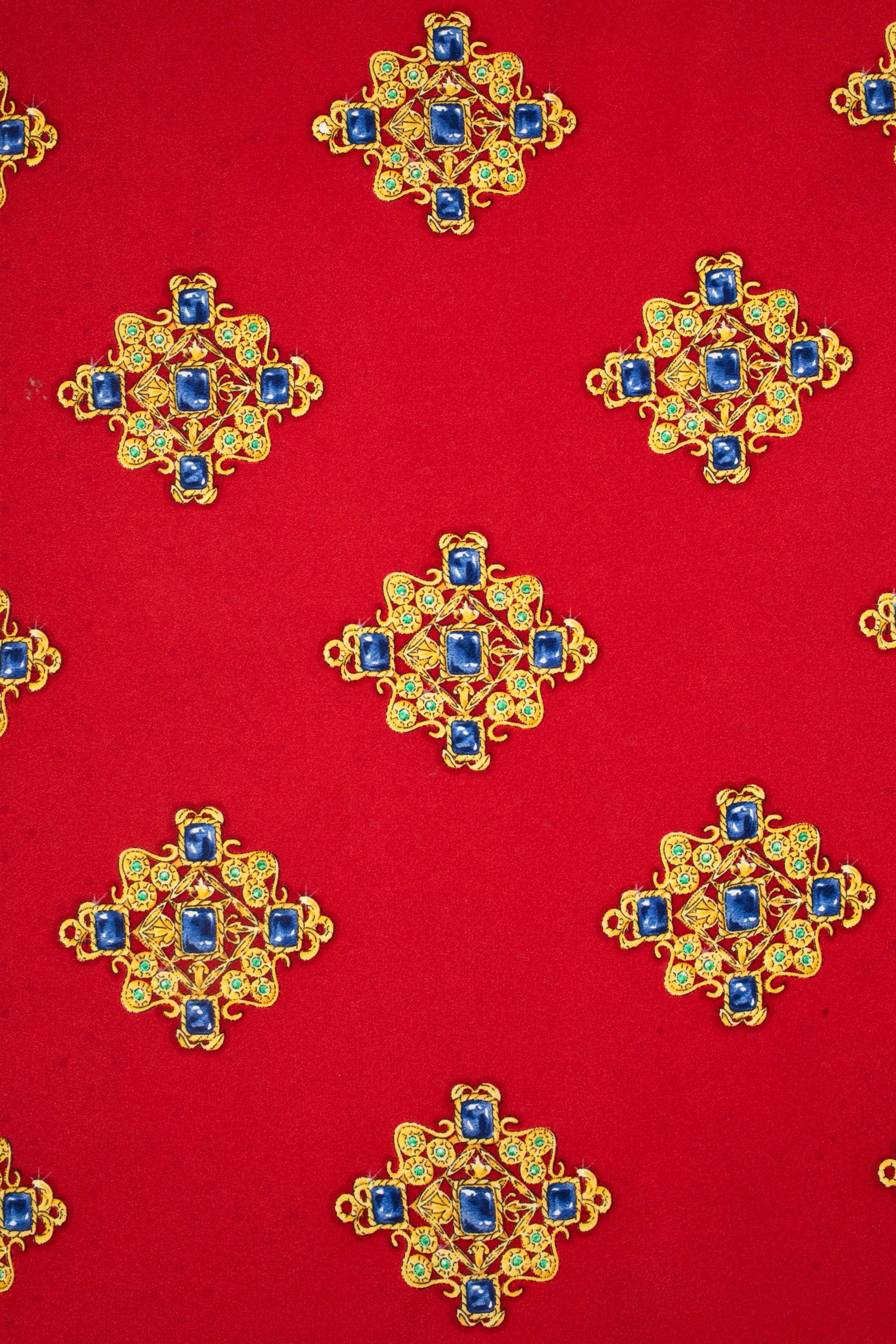 Foulard "bijoux" en soie Chanel 