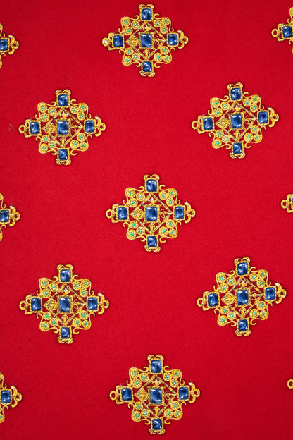 Foulard "bijoux" en soie Chanel 