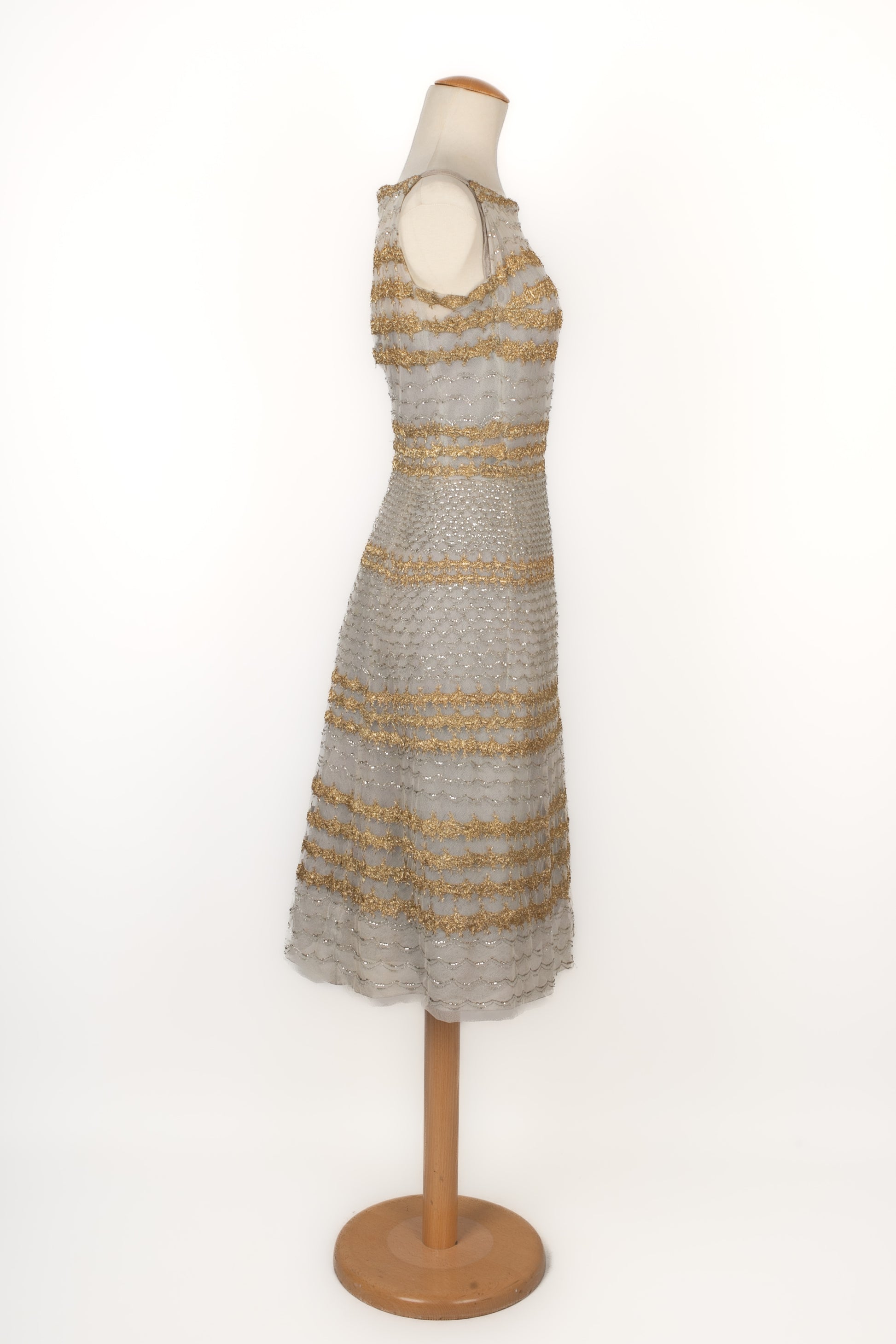 Dragoni Venezia vintage dress Haute Couture 1950s – Les Merveilles De Babellou