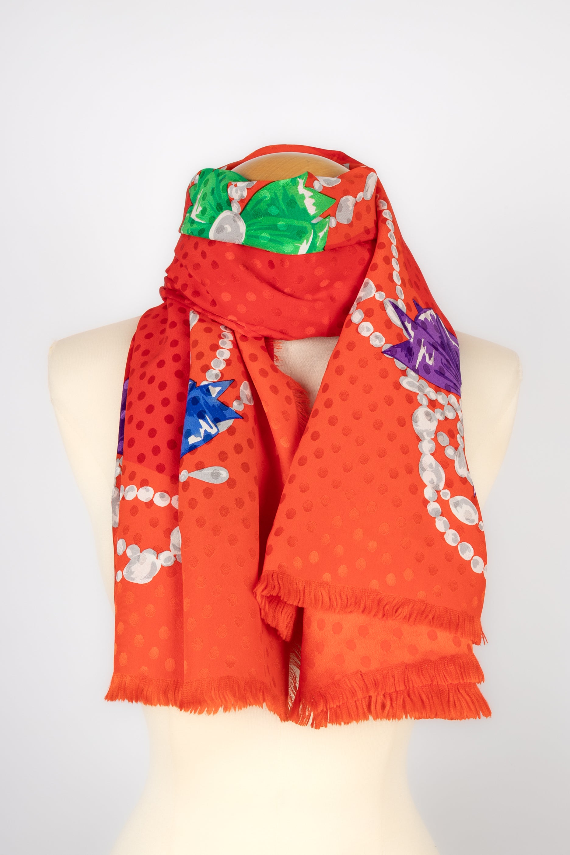 Foulard en soie Dior