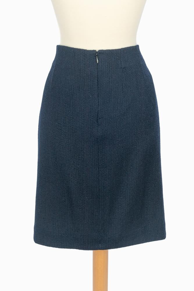 Tailleur bleu Dior 2008