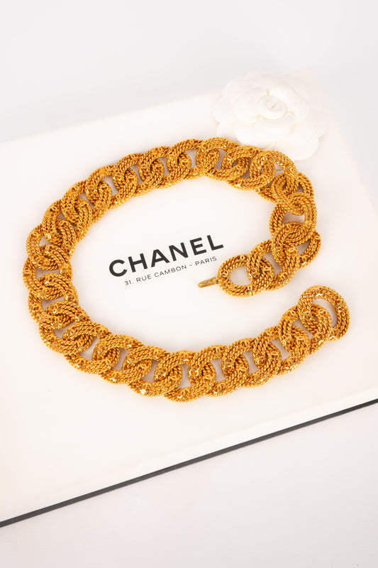 Collier Chanel 1990's