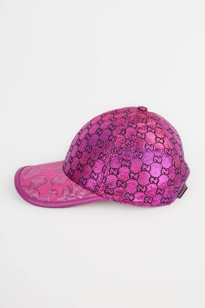 Casquette rose Gucci