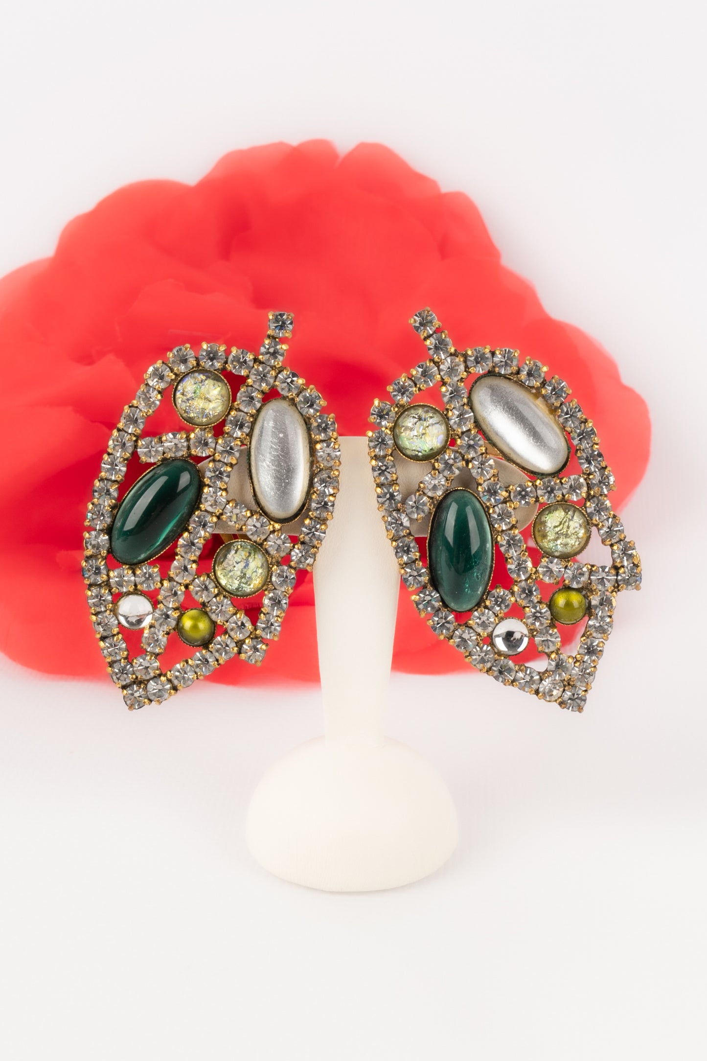 Boucles d'oreilles Louis Féraud Haute Couture