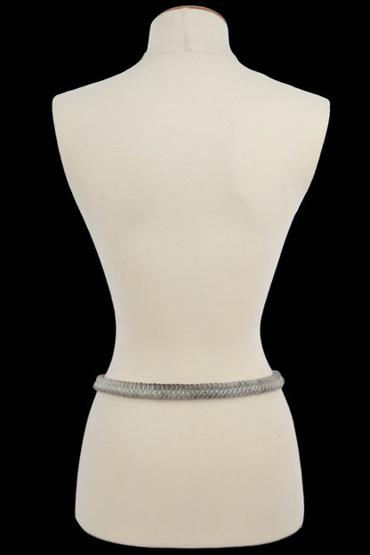 Ceinture argenté Yves Saint Laurent