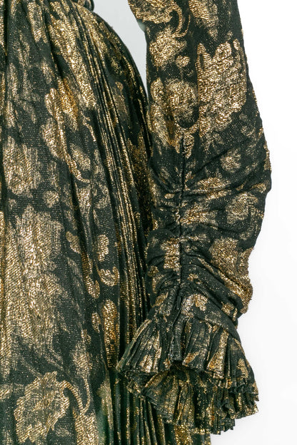 Robe en lamé Nina Ricci