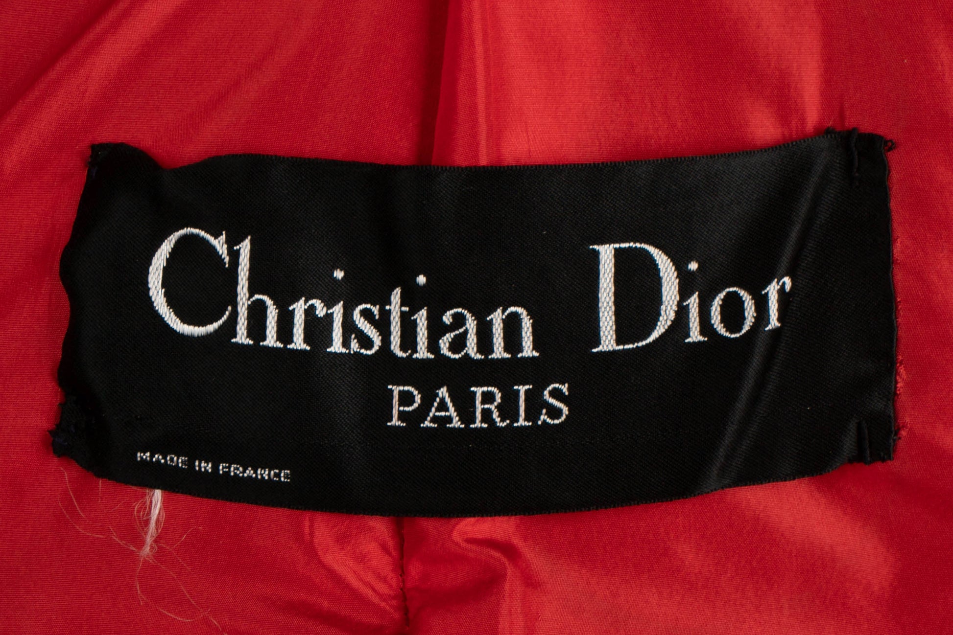 Manteau en fourrure Dior