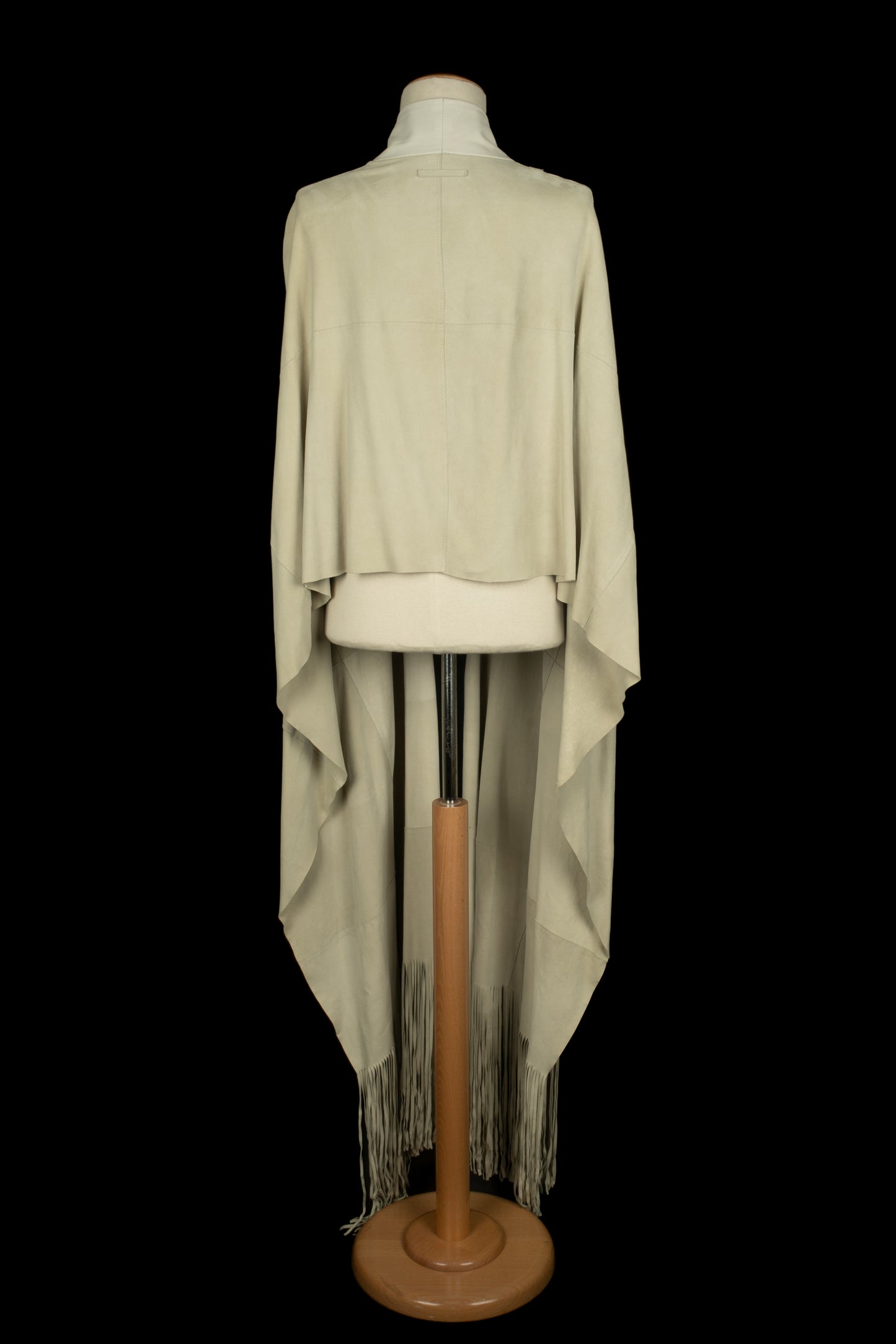 Cape en cuir Jean-Paul Gaultier