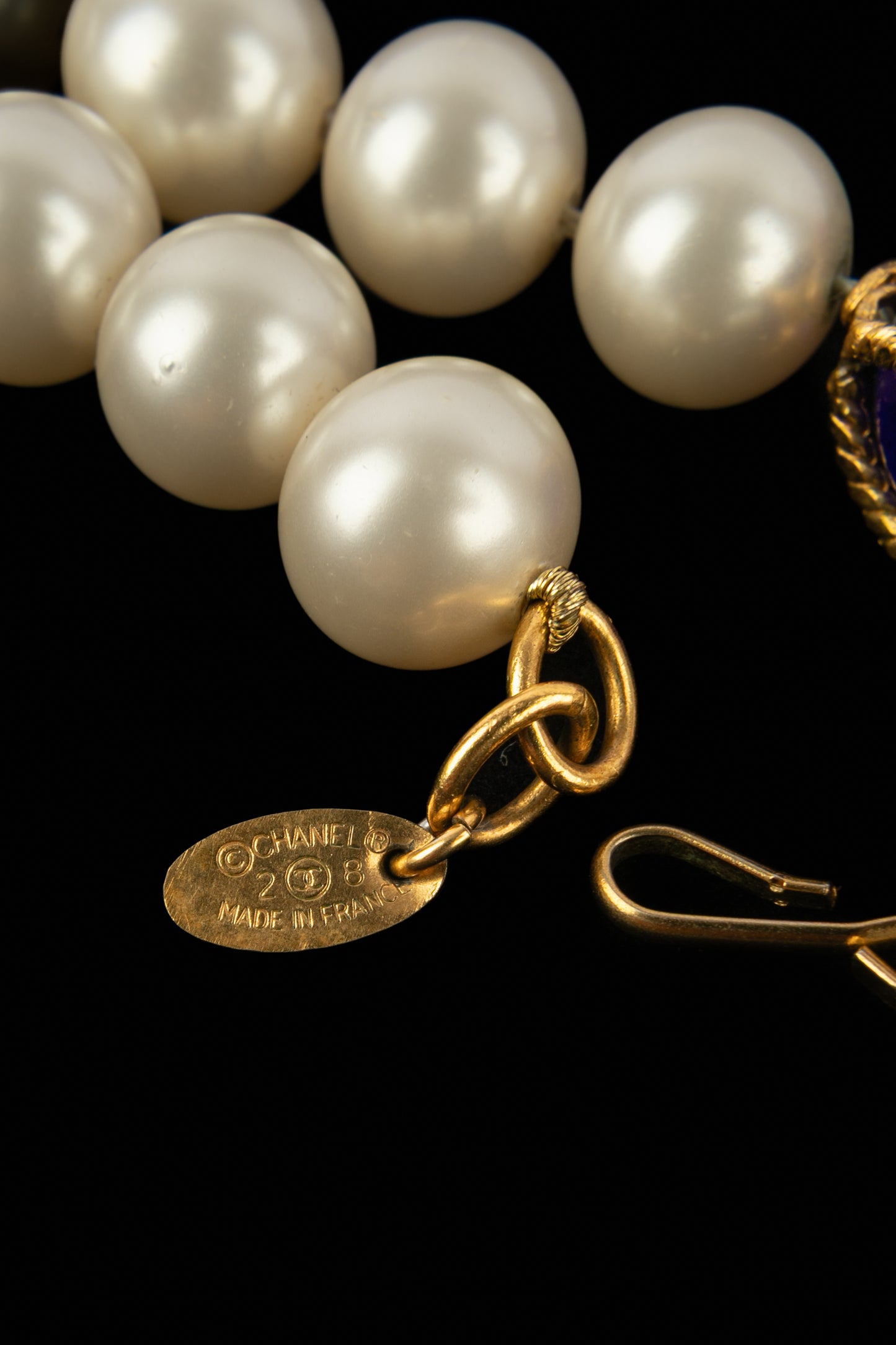 Collier de perles Chanel 1990's