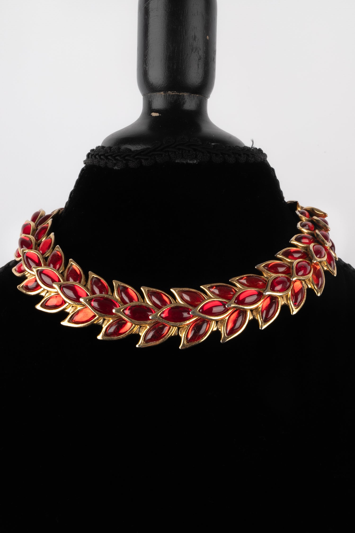 Collier "épi de blé" Yves Saint Laurent