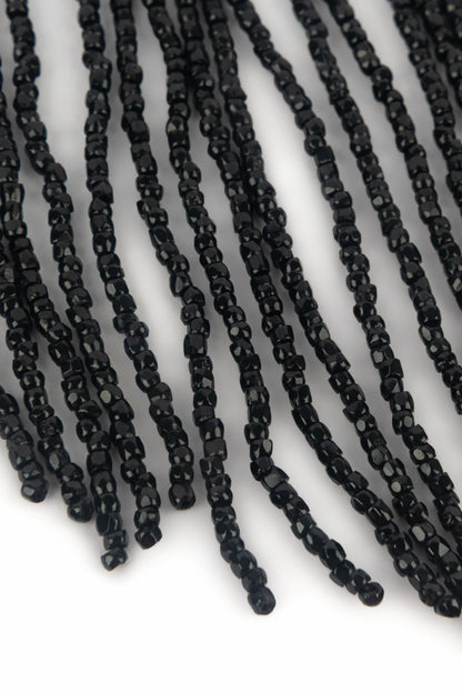 Collier de perles noires Dior 