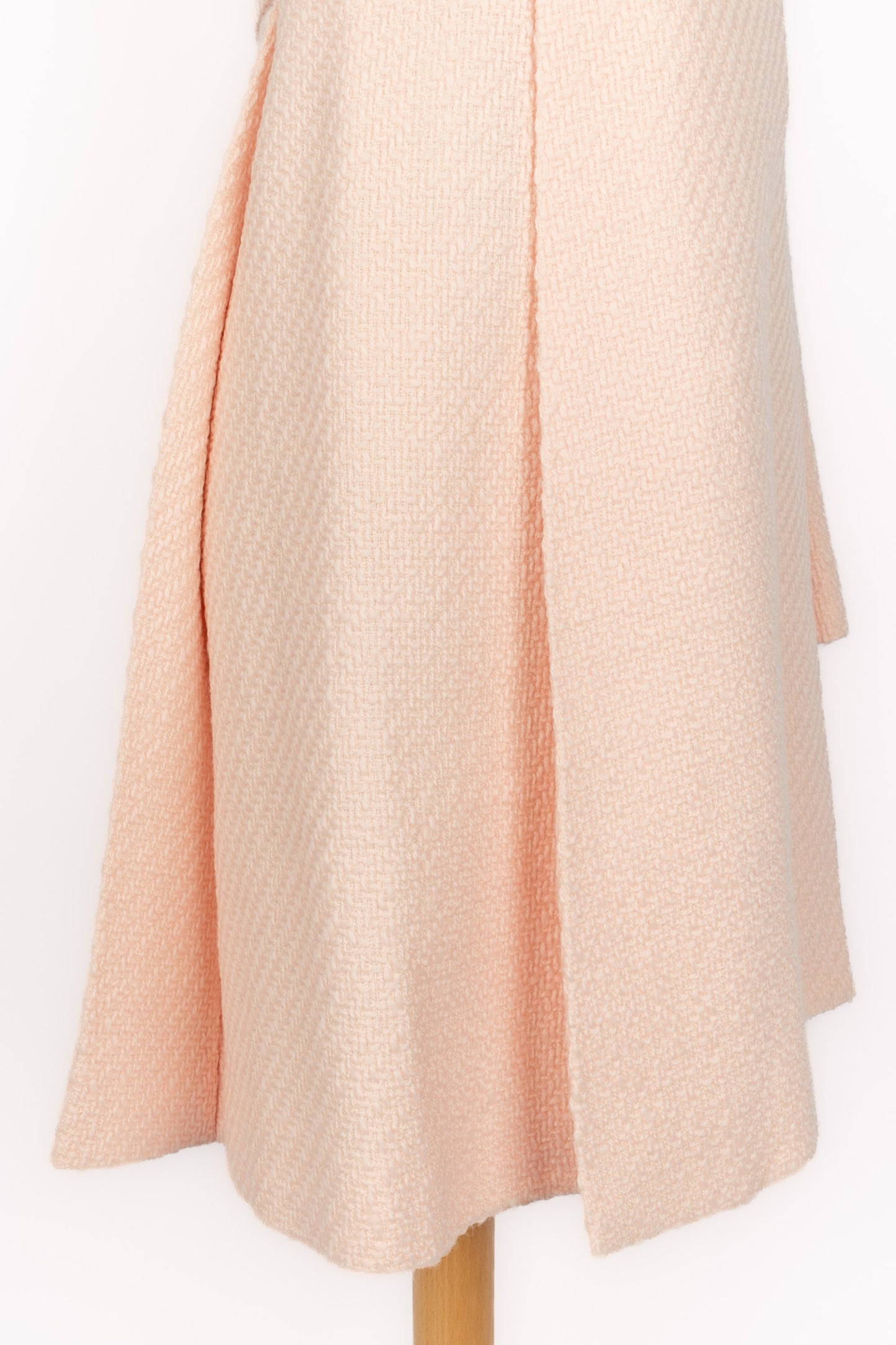 Manteau en laine rose Dior 