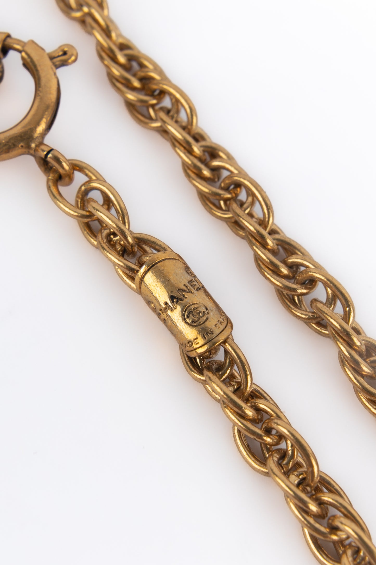 Collier cc Chanel 1990's