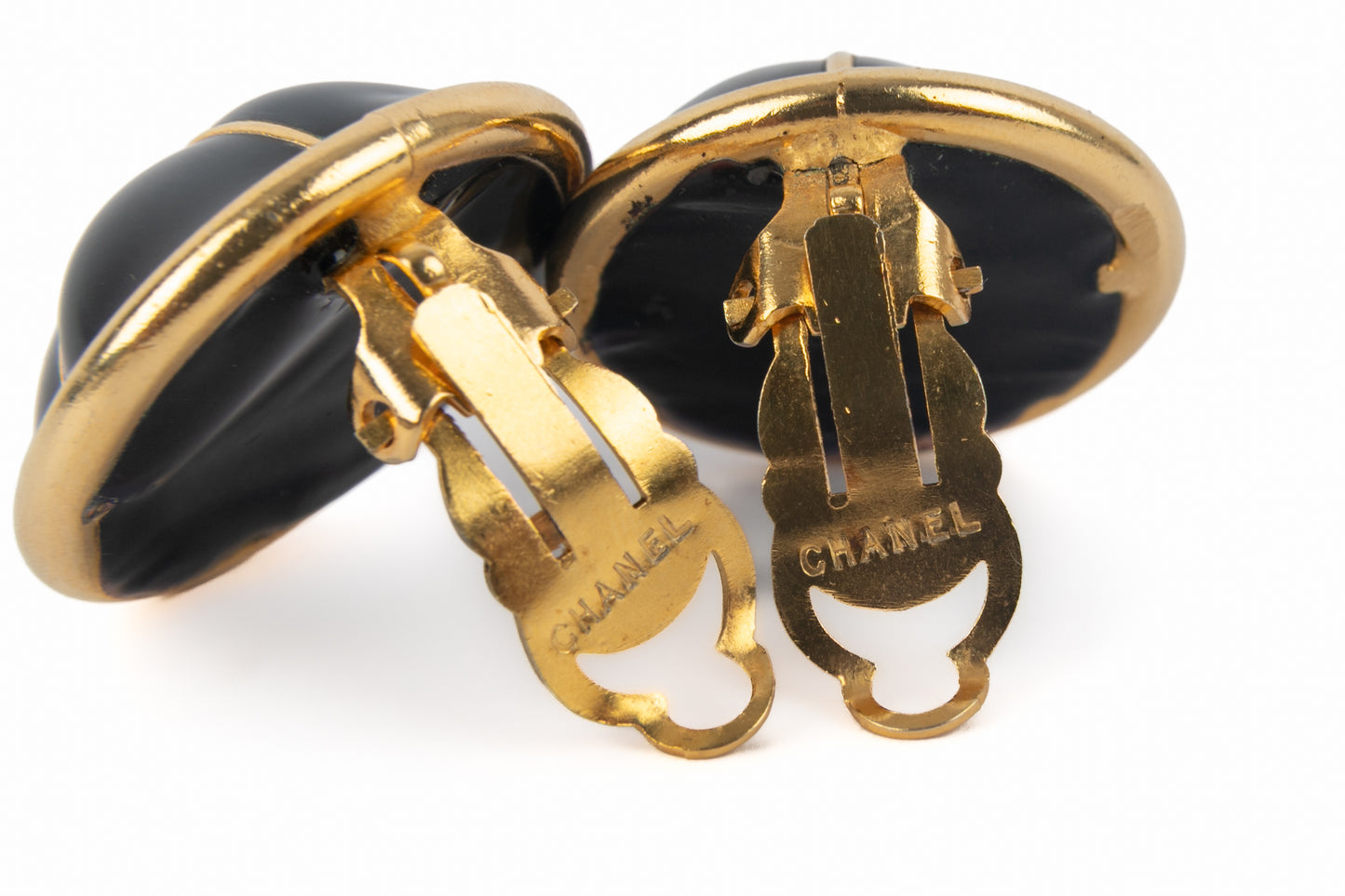 Boucles d'oreilles Chanel Haute Couture 1980's