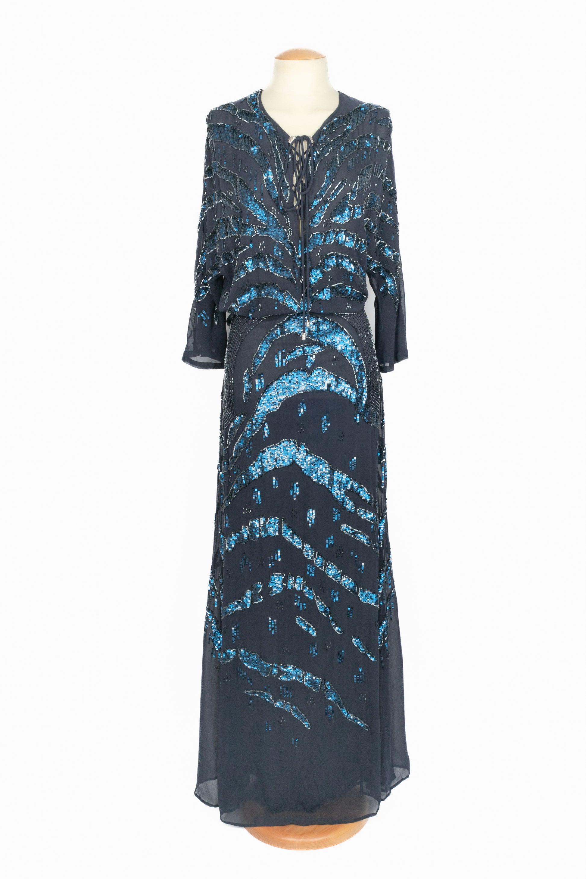 Robe perlées Roberto Cavalli