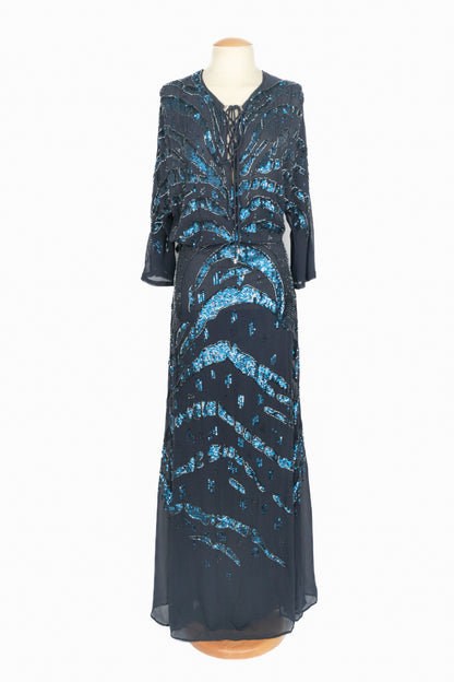 Robe perlées Roberto Cavalli