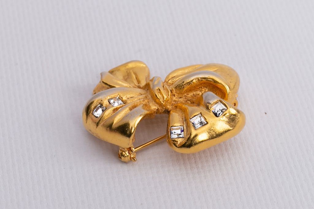 Broche noeud Lanvin