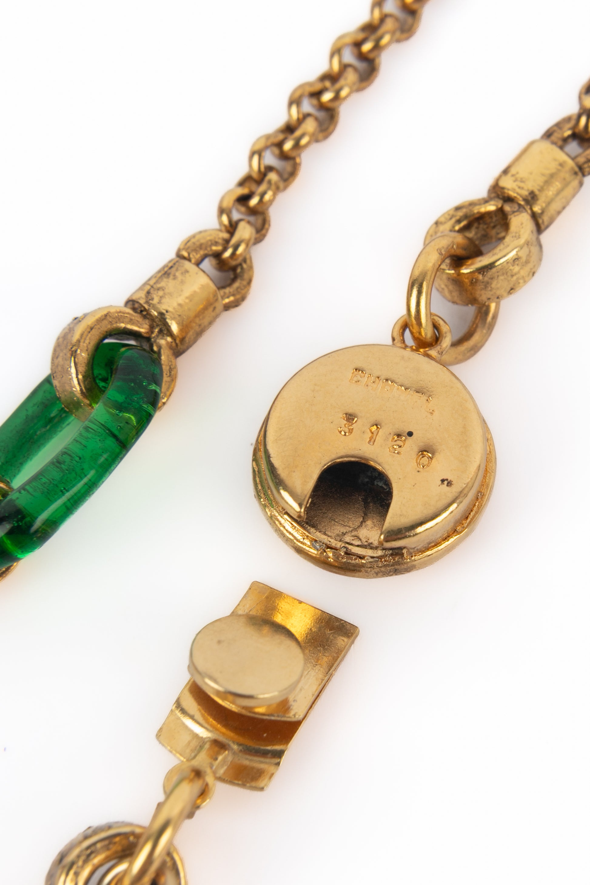 Collier fin Chanel 1980's