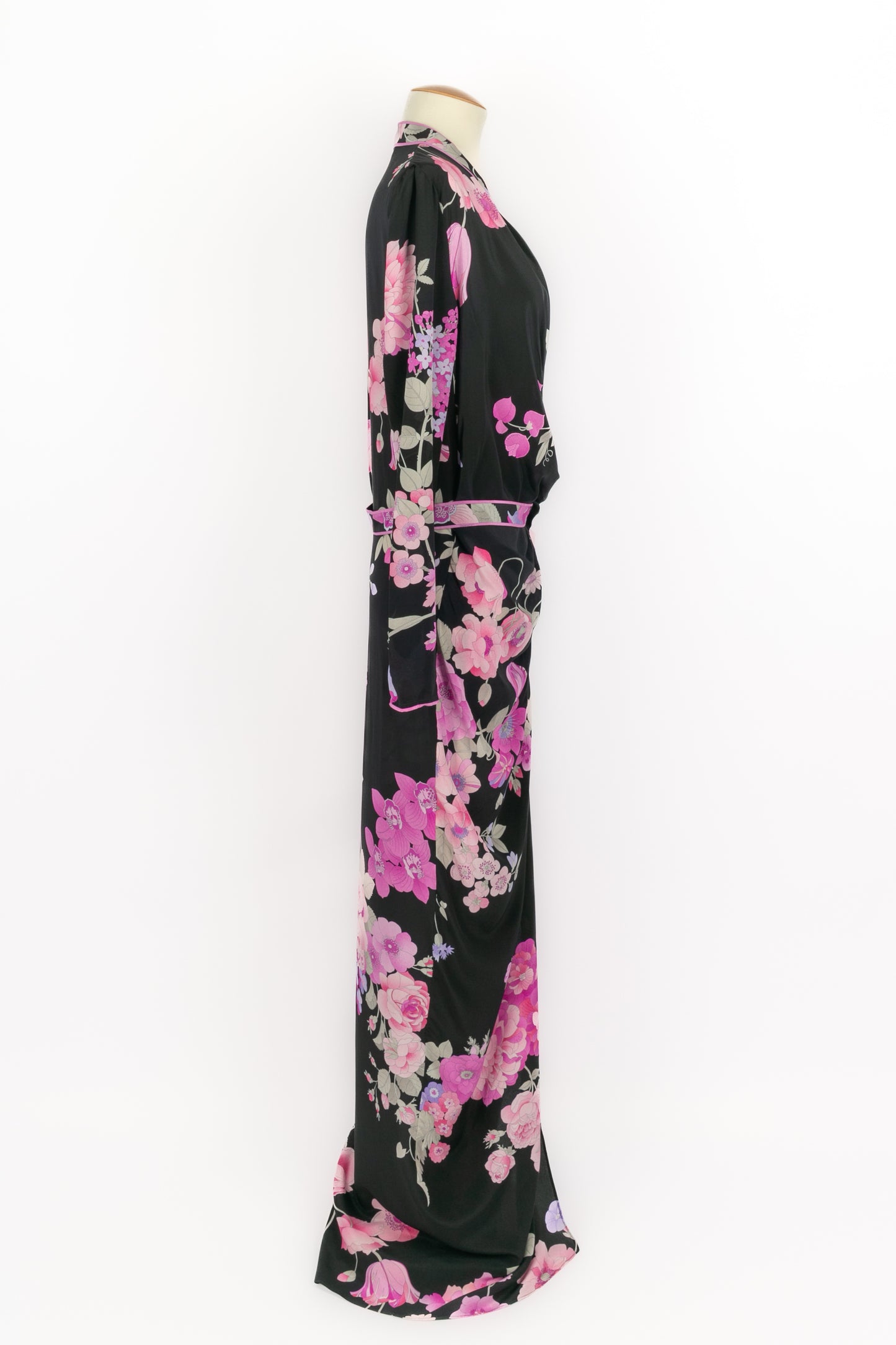 Robe en soie Léonard