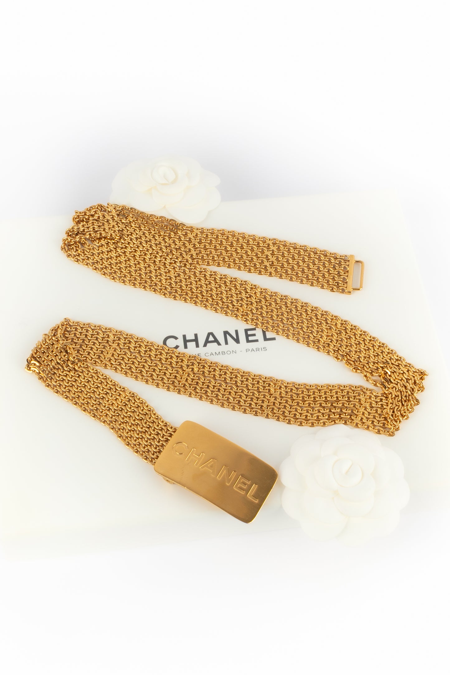 Ceinture chaine Chanel Printemps 1997