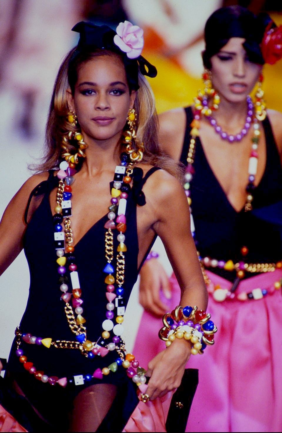 Boucles d'oreilles Chanel Eté 1991