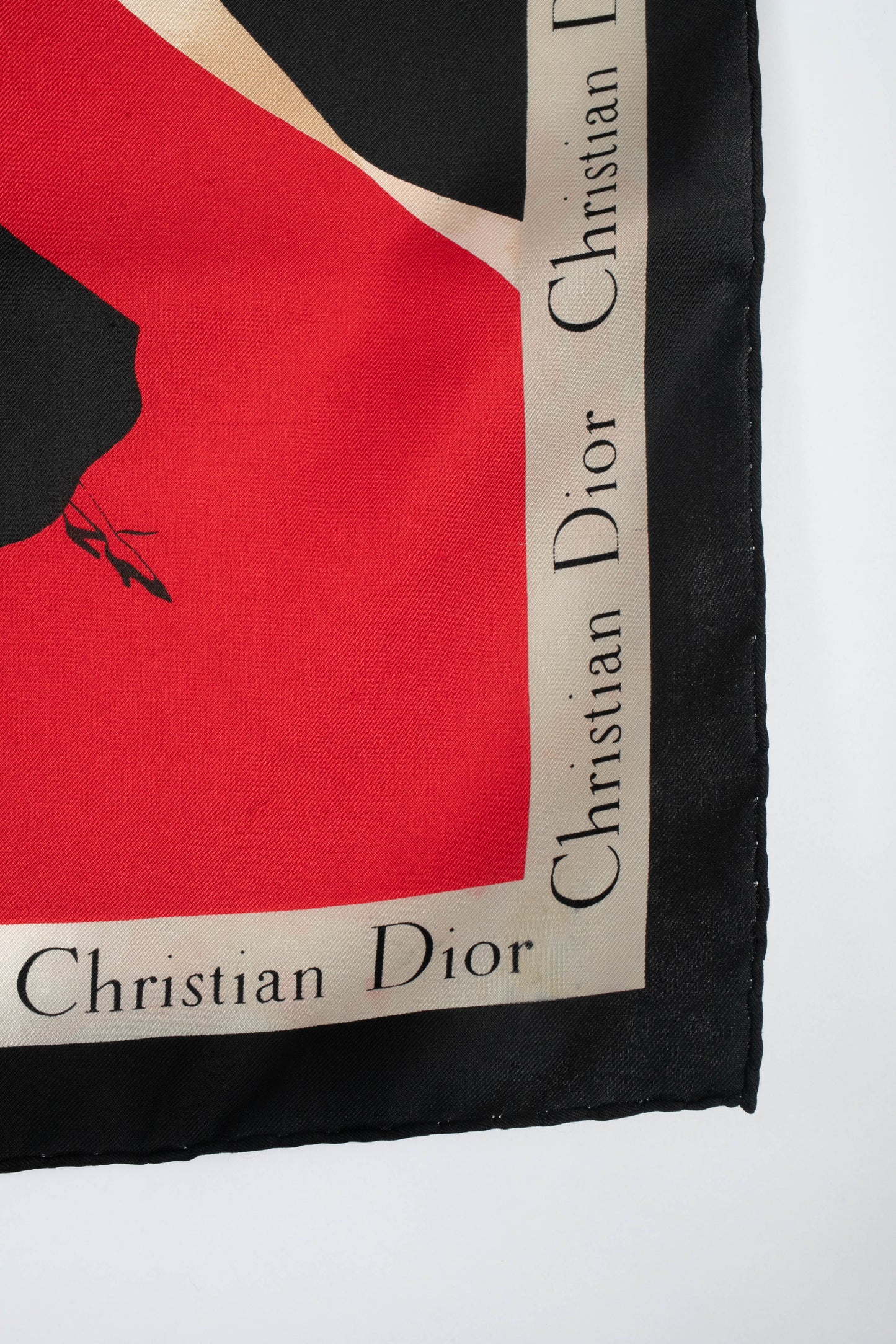 Foulard en soie Dior 