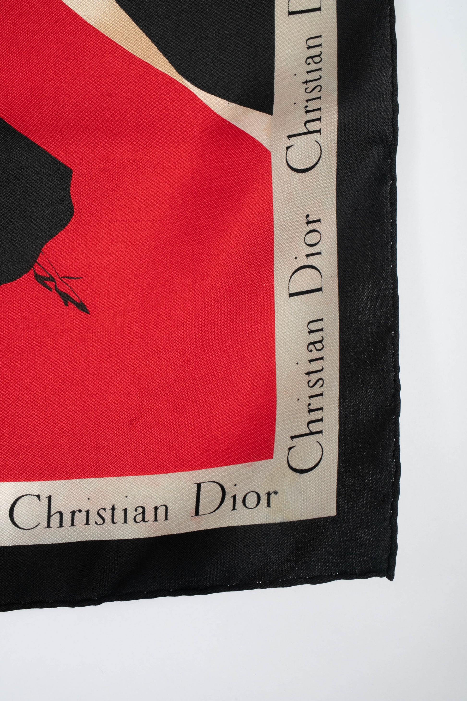 Foulard en soie Dior 