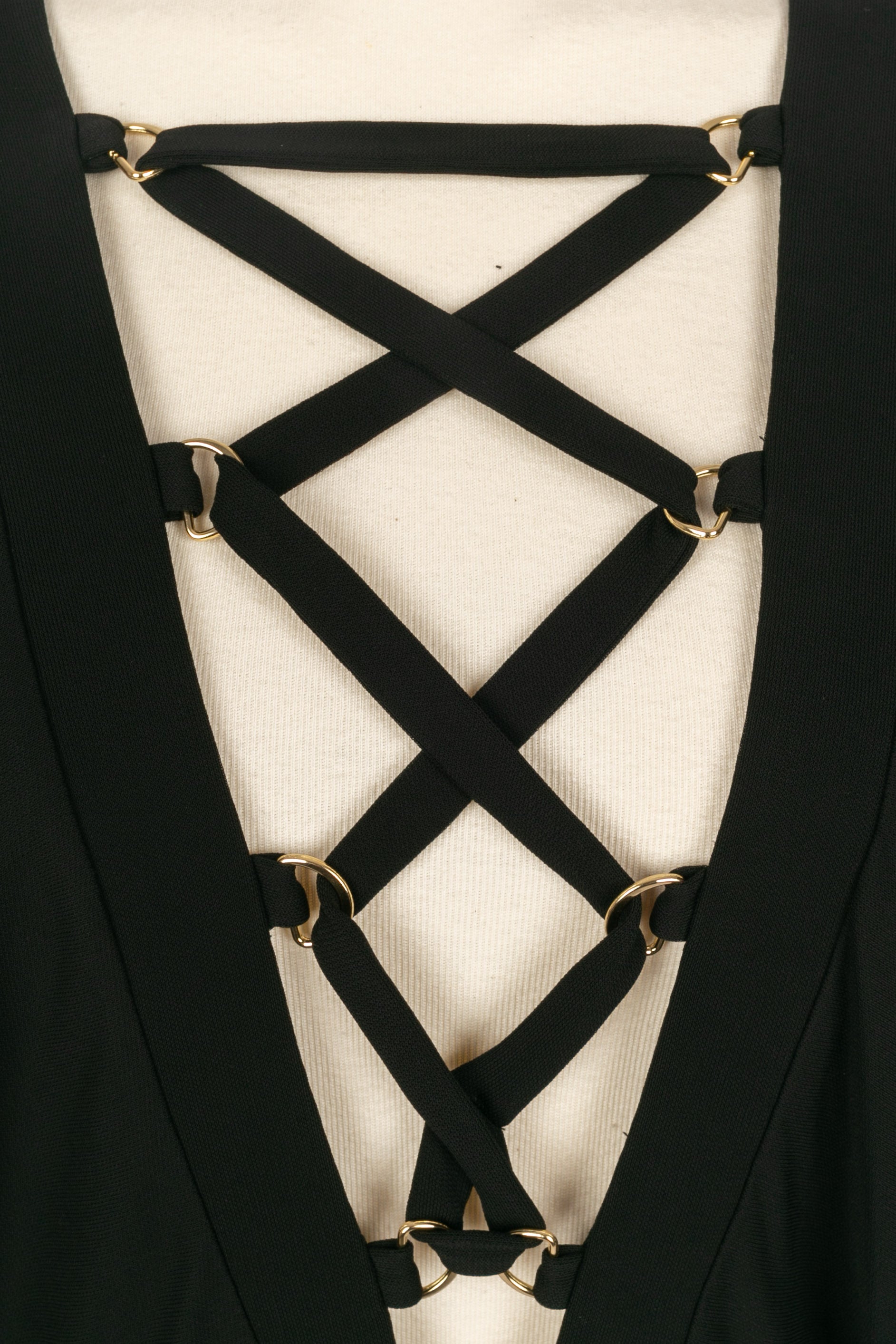 Robe à lacets Balmain 