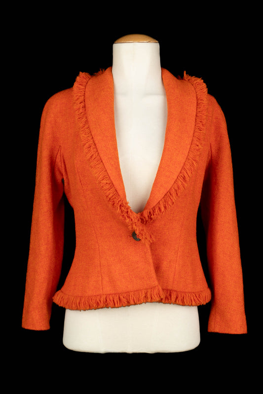 Veste orange Dior Automne 1998
