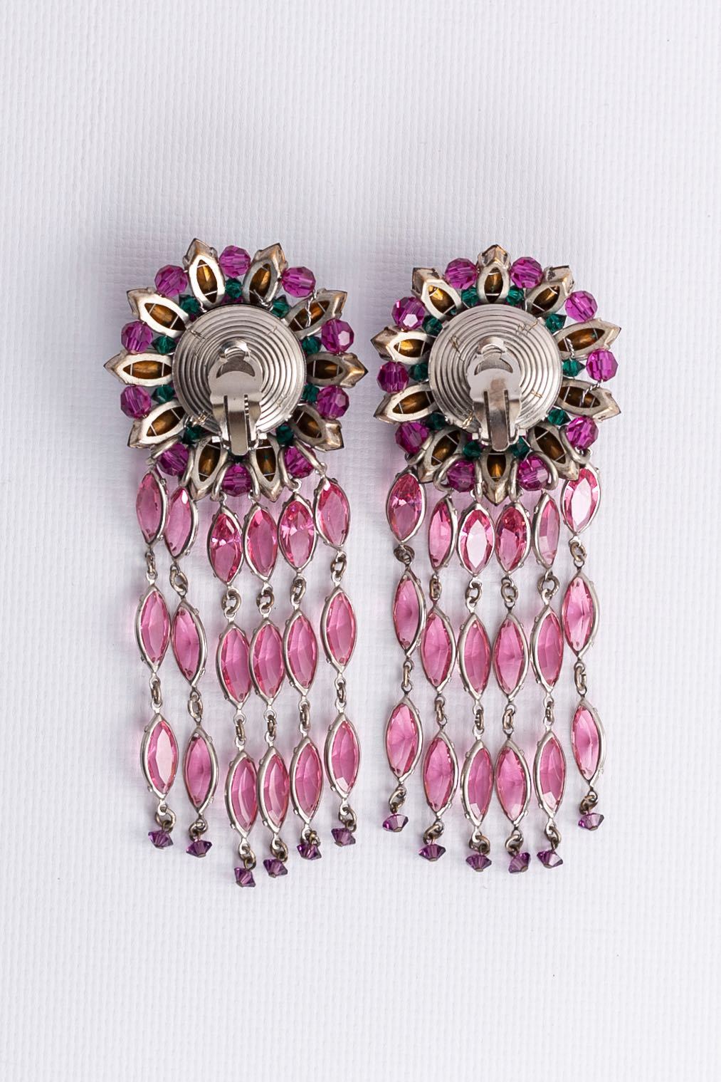 Boucles d'oreilles Balenciaga (Attribuées à)