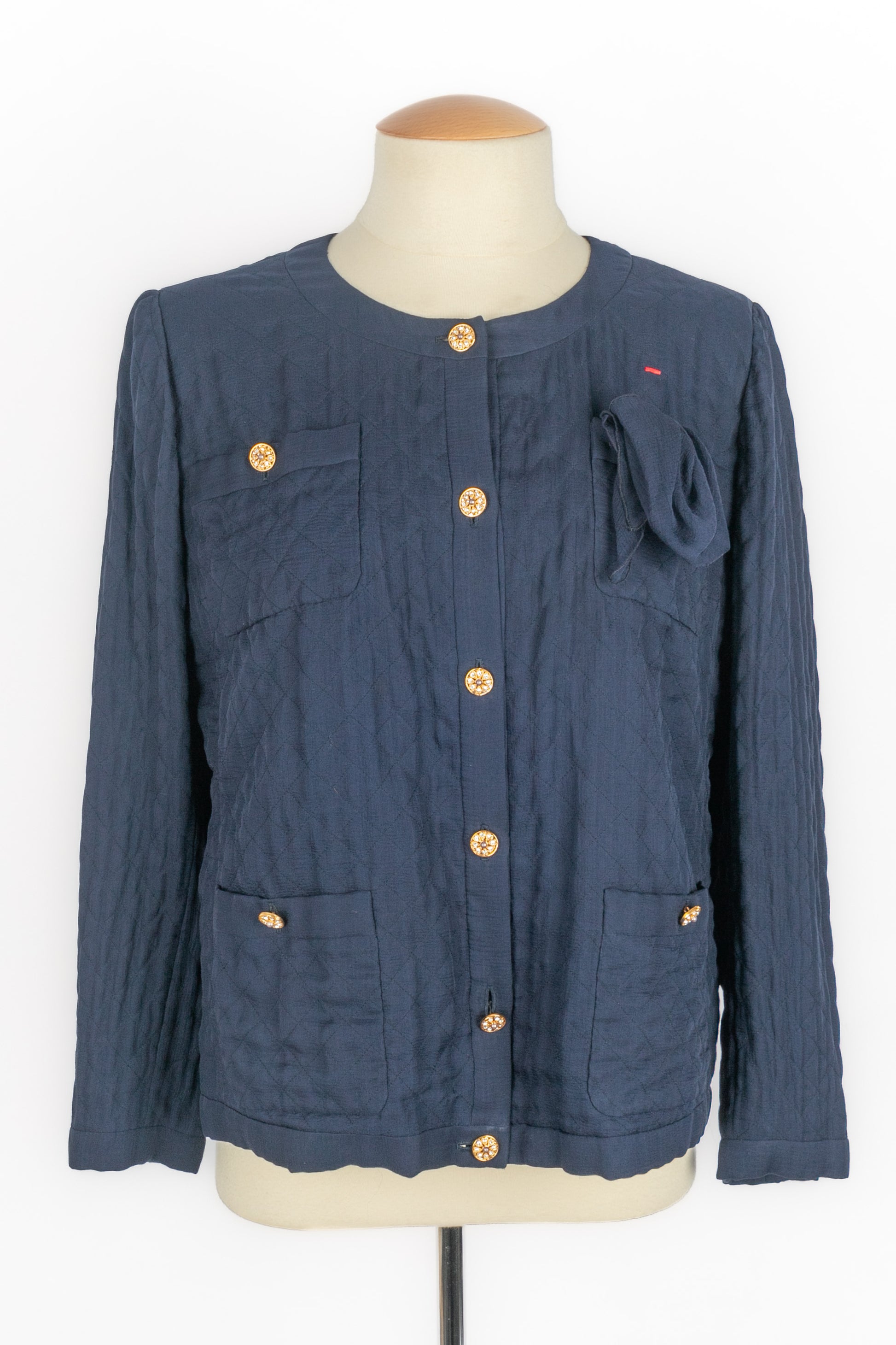 Ensemble en soie Chanel Haute Couture 