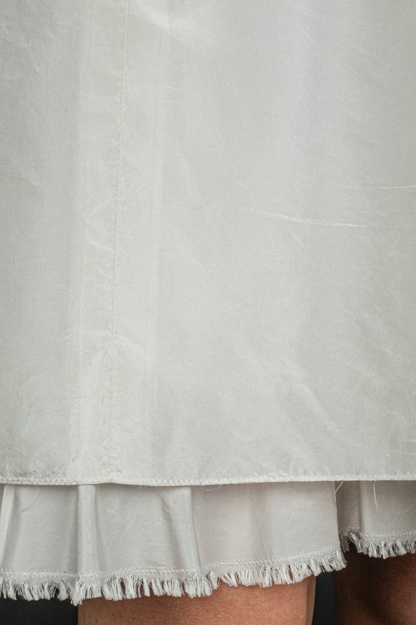 Jupe en soie Chanel Printemps 2006 