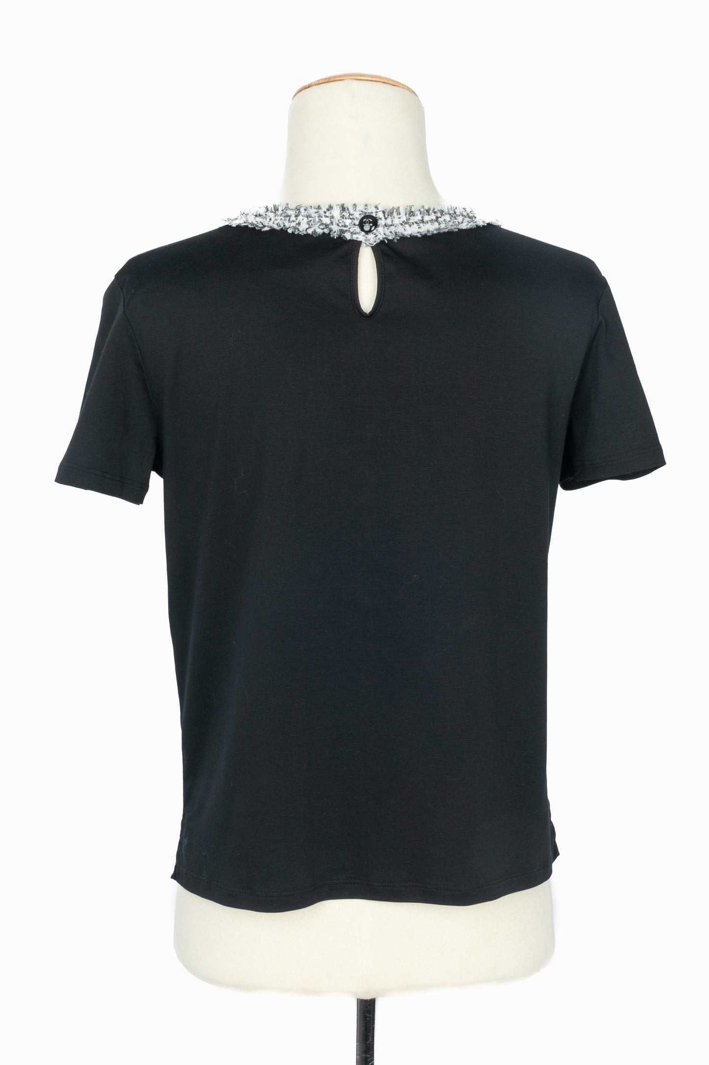 Haut noir Chanel 2010's