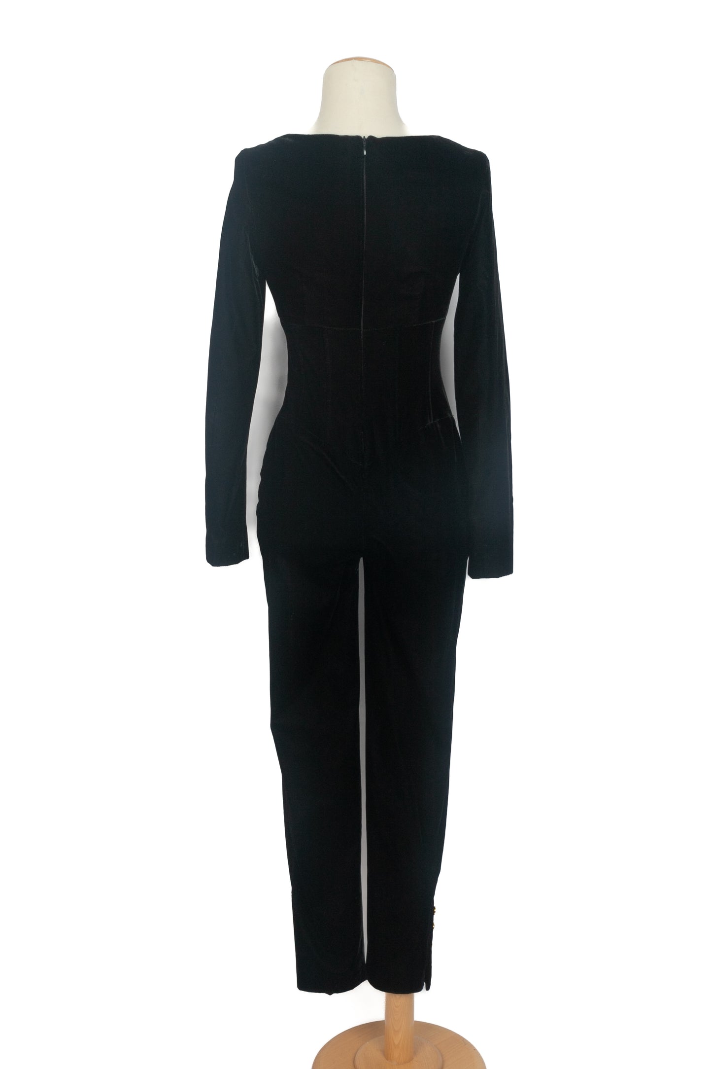 Combinaison en velours Chanel 1990's