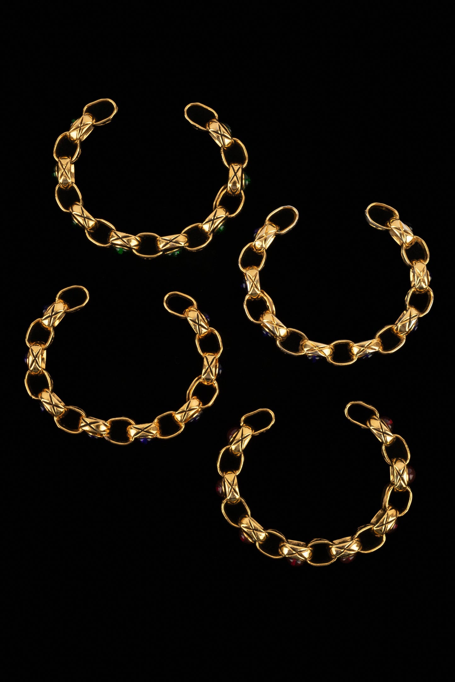 Bracelets jonc Chanel Automne 1990