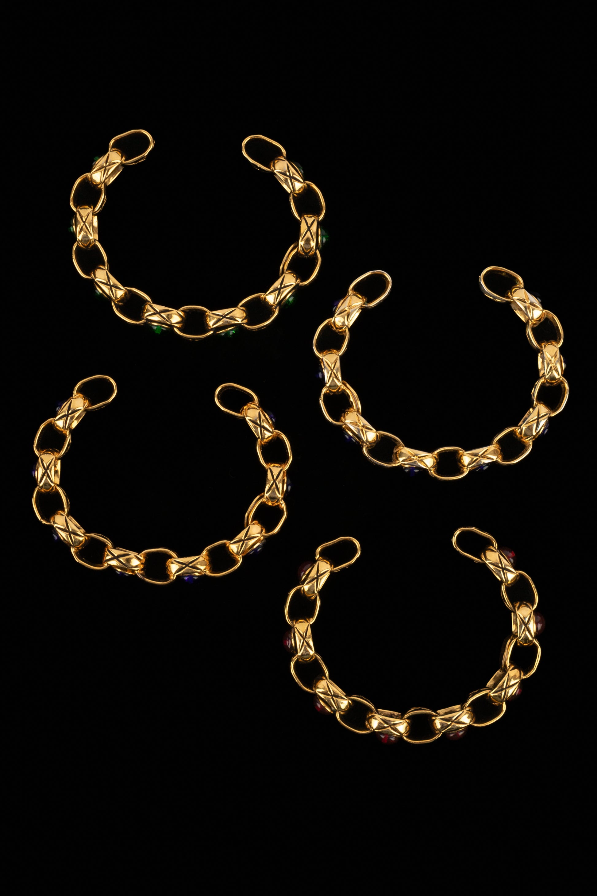 Bracelets jonc Chanel Automne 1990