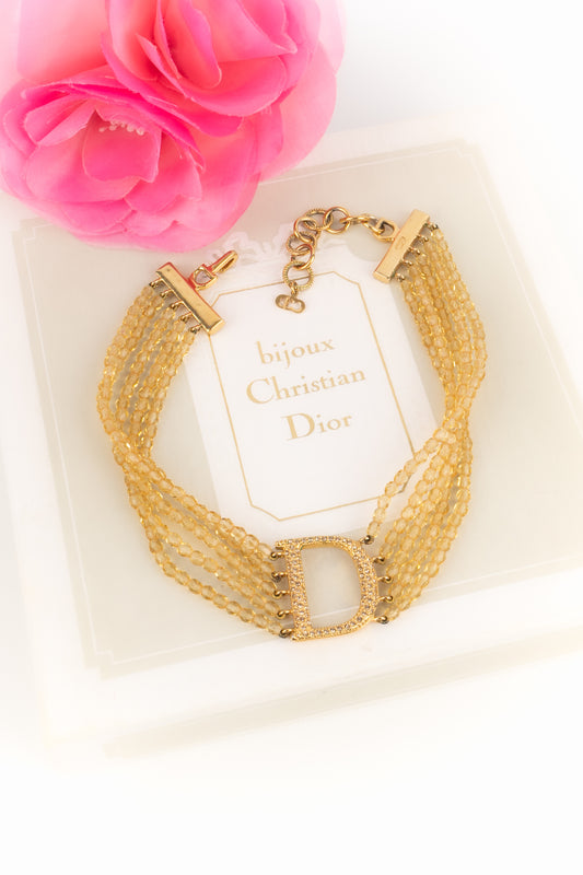 Collier court Christian Dior