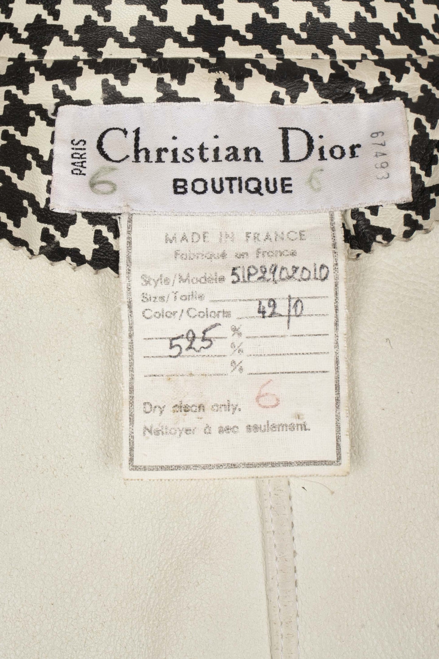 Veste Christian Dior 1995