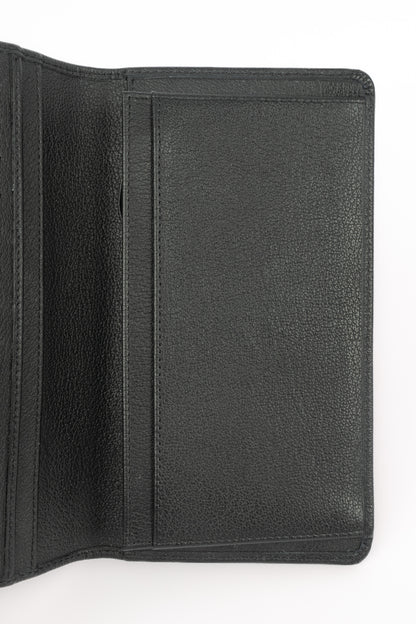 Portefeuille en cuir Chanel 