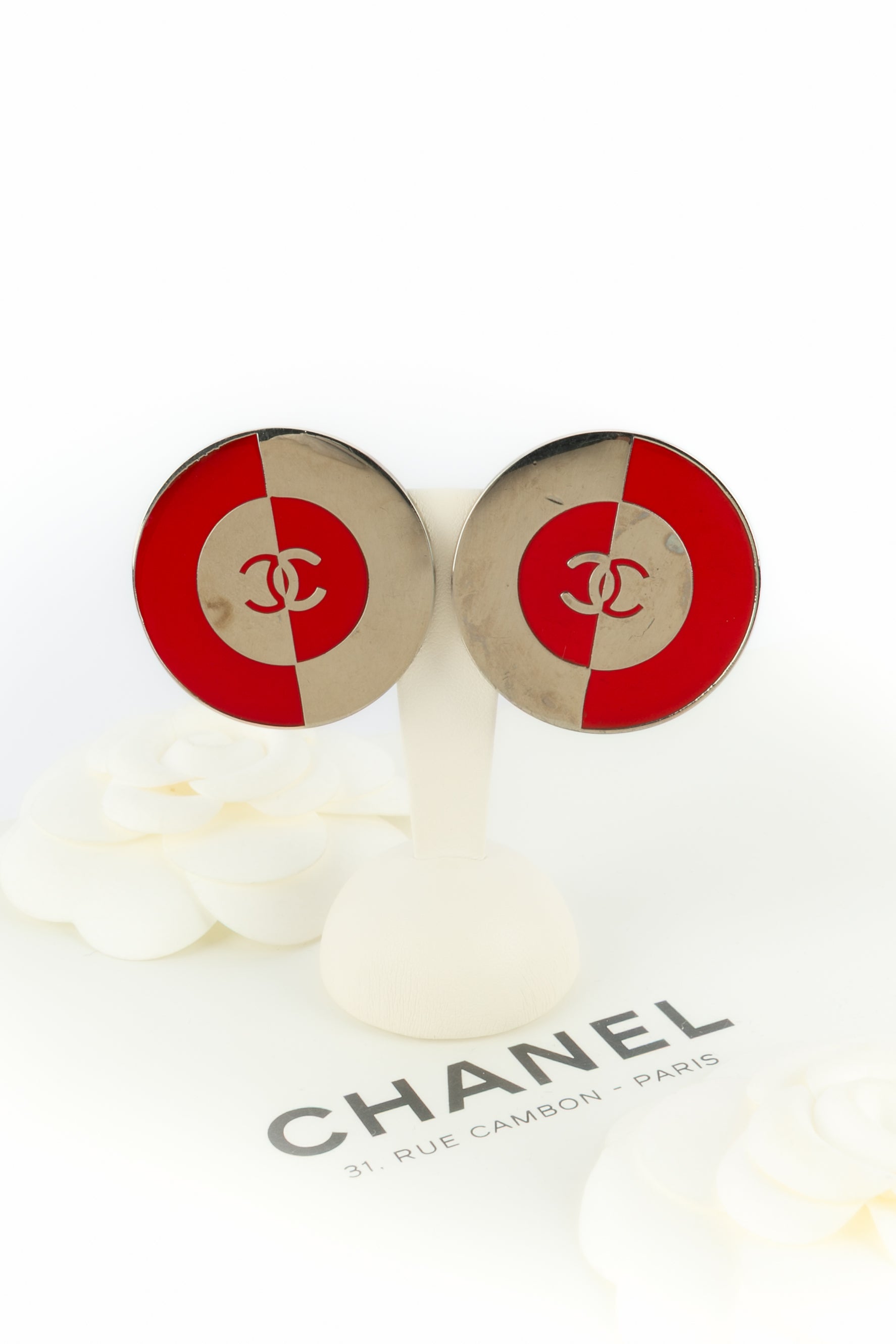 Boucles d'oreilles cc Chanel